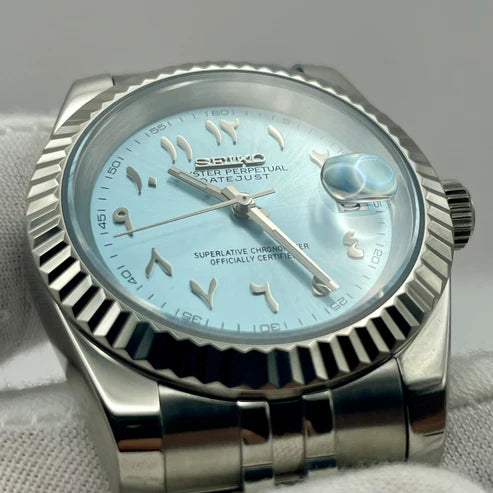 SeikJust Arabic Dial Azul Claro