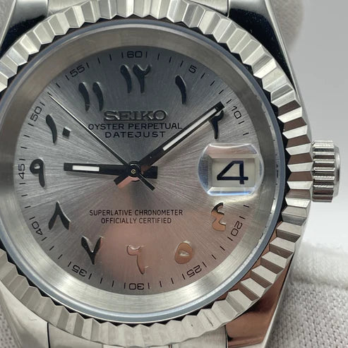 SeikJust Arabic Dial Gris