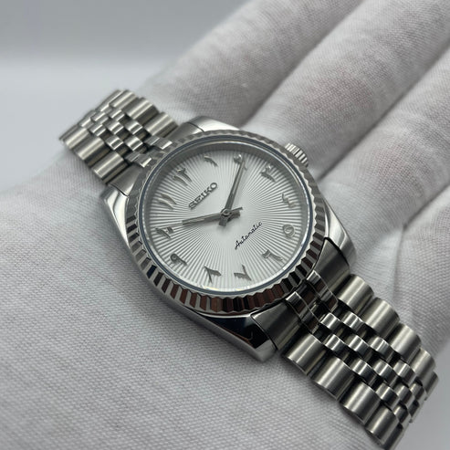 SeikJust Arabic Dial Blanco