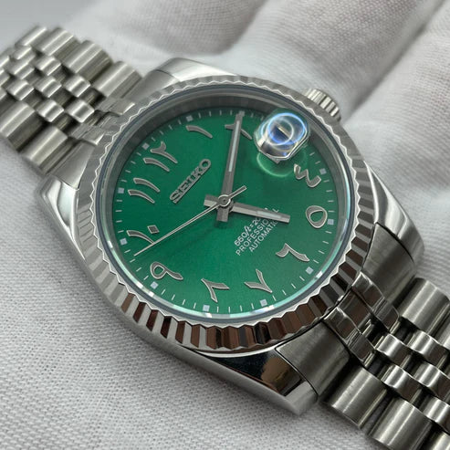 SeikJust Arabic Dial Verde